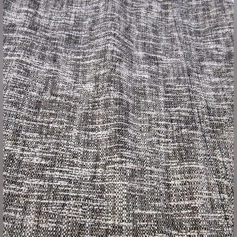 ✨️4/$20. Anne Taylor LOFT Nwot Petite A Line Skirt Lined Tweed Beige Black Women - Picture 11 of 13